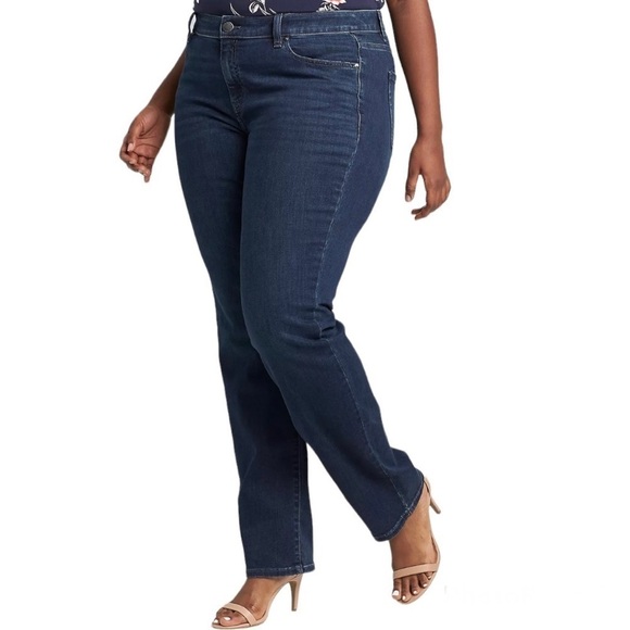 Lane Bryant High Waist Straight Jeans - Picture 1 of 12